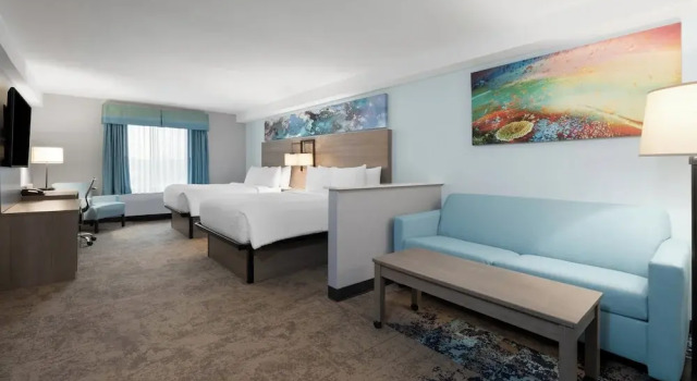 Номер Standard с частичным видом на океан Garner Hotel Virginia Beach North by IHG