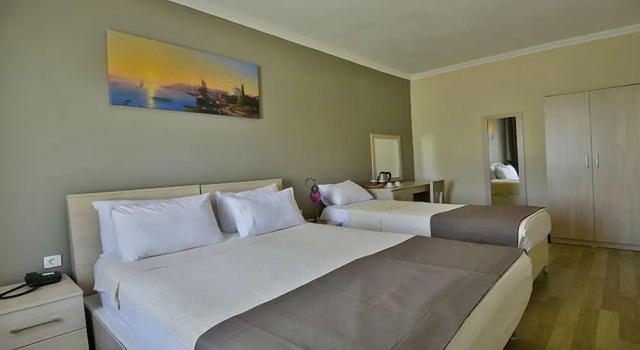 Трёхместный номер Standard с балконом Hotel Garden Silivri