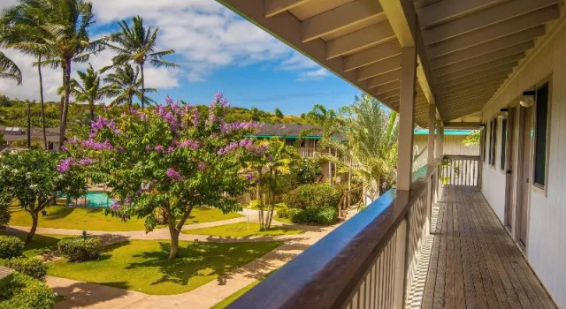 Двухместный номер Deluxe с балконом Kauai Inn