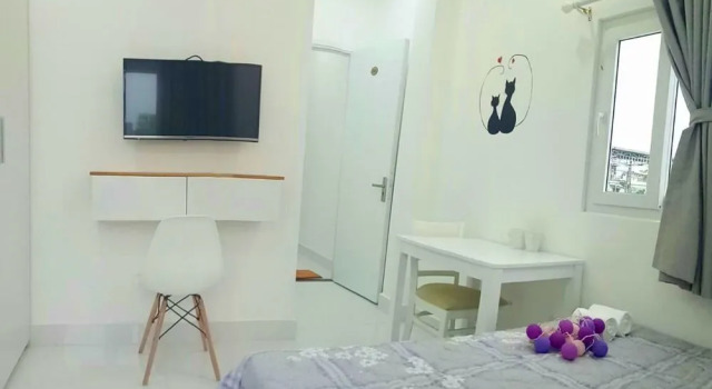 Smiley Apartment 9, Забронировать Апартаменты/квартира Район 11 Хошимин, рядом с Парк Тао Дан