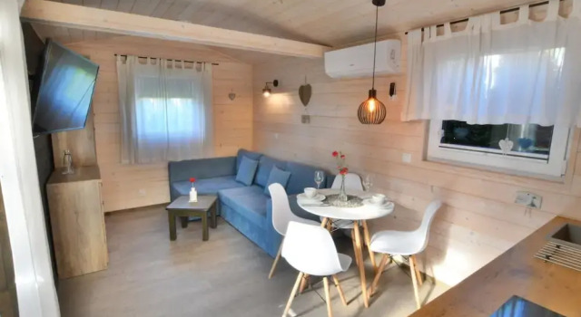 Year-round, modern holiday home with a terrace, Забронировать Дом для отпуска Коттеджи Kolobrzeg Region, Коттедж