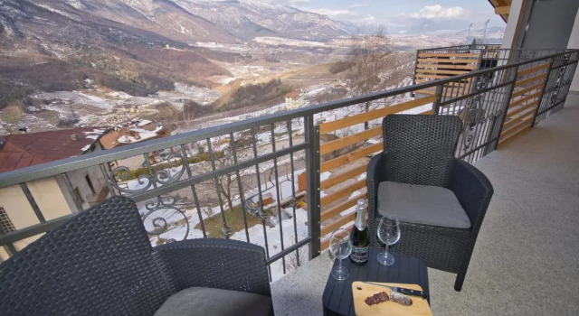 Двухместный номер Standard с балконом Agri B&B Paganella Relax and Gourmet
