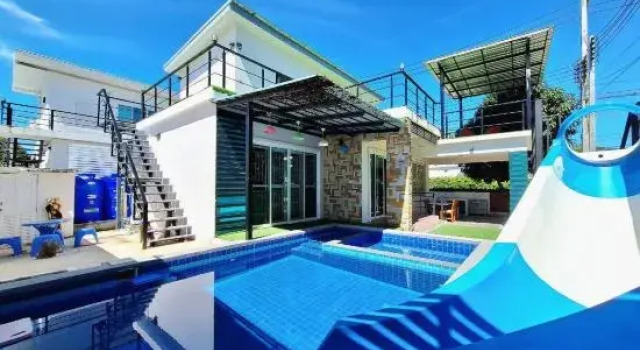 Plus3 Hua-Hin Private Pool Villa from Beach 3km, Забронировать Вилла Виллы Хуахин, рядом с Монастырь Ват Бо Фаи, Вилла