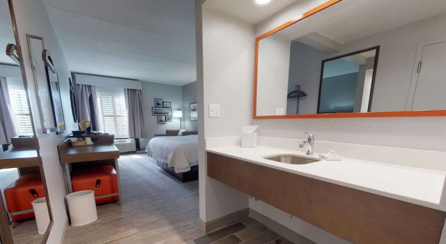 Двухместная студия Hampton Inn St. Simons Island