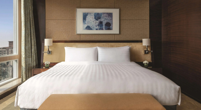 Двухместный номер Deluxe с видом на реку Shangri-La Chengdu