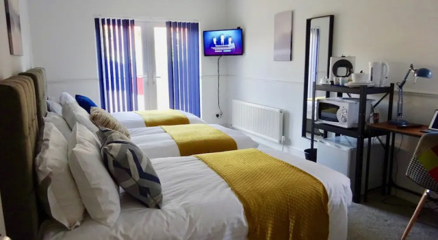 Standard- tredobbelt værelse Reading Serviced Rooms