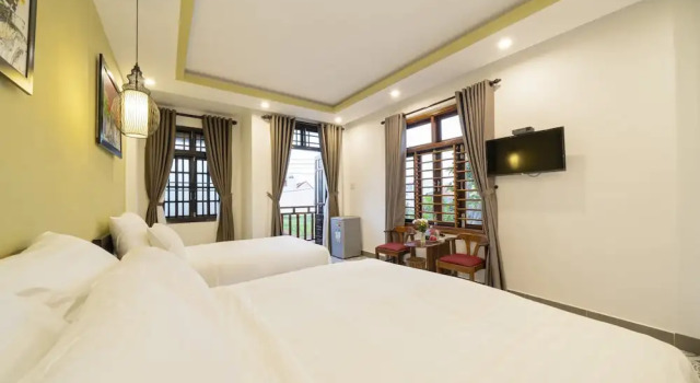 Трёхместный номер Deluxe Blue Whale Homestay