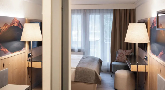 Двухместный номер Standard с балконом Hotel Grindelwalderhof