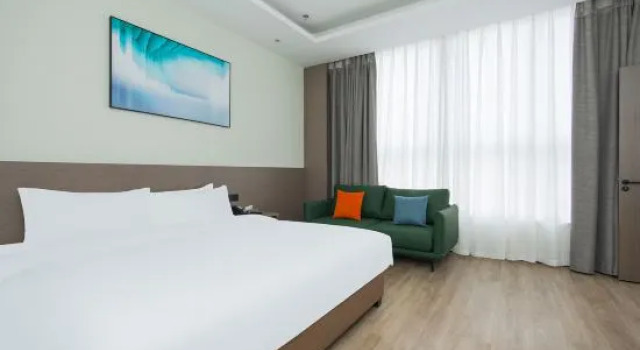 Люкс Deluxe Ibis Styles Hotel (Yancheng Dongtai Gulou Pedestrian Street)