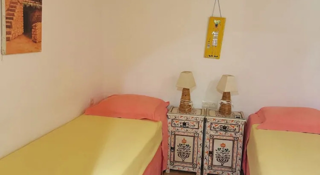1 Bedroom Standard Double room with pool view Riad Zara