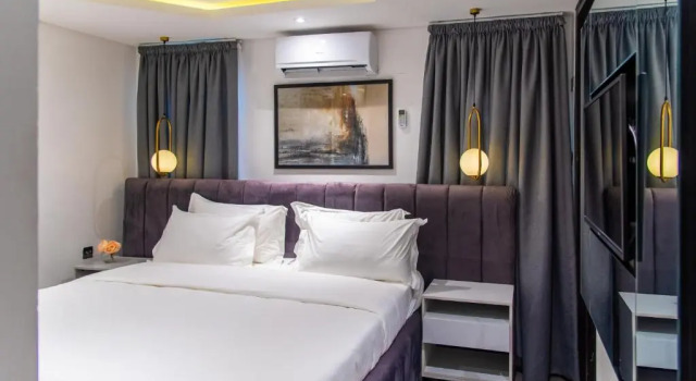 Апартаменты с балконом George Residence Lekki, Lagos - with Pool