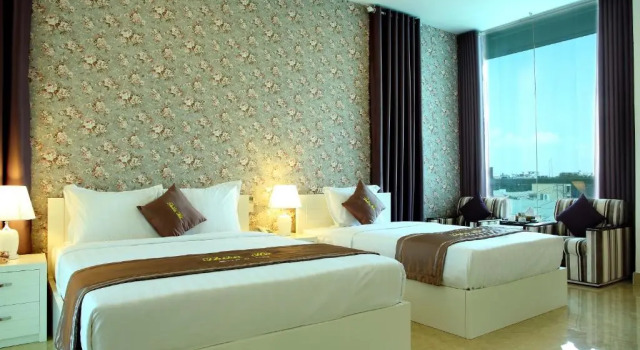 Трёхместный номер Standard с видом на город Thien Ha Hotel and Apartment