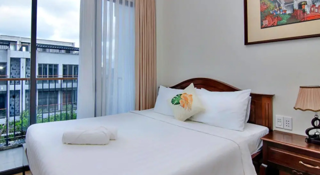 Двухместный номер Deluxe с балконом Coral Hotel Phu Quoc