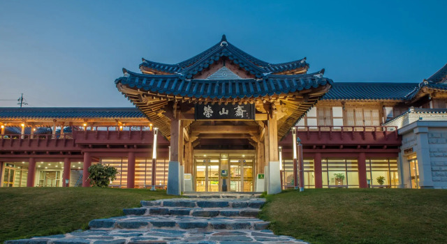 2 slaapkamers Familie Suite Hanok Hotel Youngsanjae