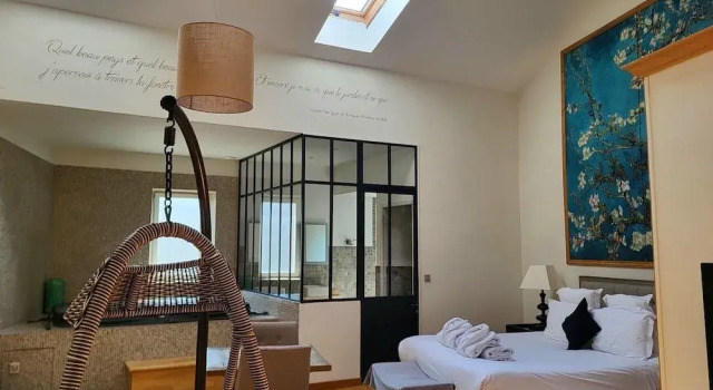 Двухместный люкс Maison dHôtes Les Variétés