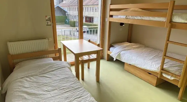Трёхместный номер Standard Auberge de Jeunesse HI Pontarlier