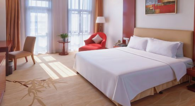 Люкс Deluxe Grand Metropark Hotel Shandong