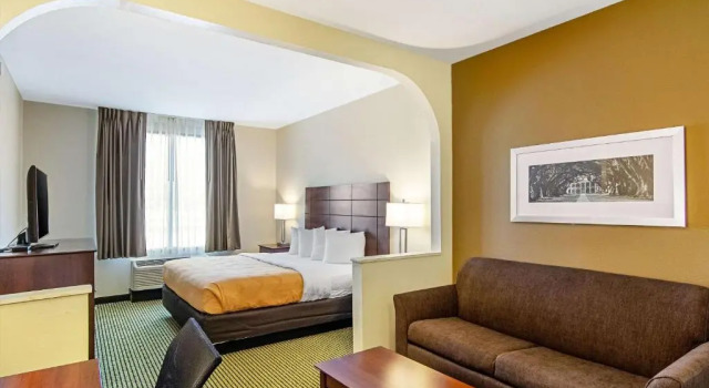 Люкс Quality Inn & Suites Near Tanger Outlet Mall