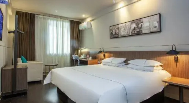 Двухместный номер Deluxe Jinjiang Inn Yangzhou Siwangting Road
