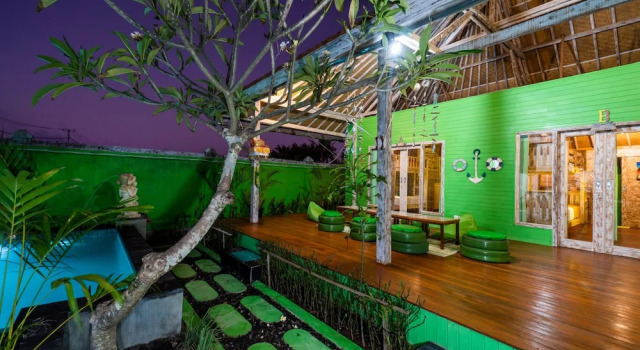 The Green Groves Hostel, Rezervovat Hostel Hostely v Bali, Hostel