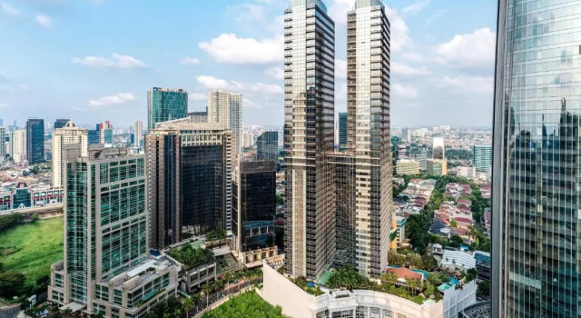 Storslået  værelse med byudsigt The Ritz-Carlton Jakarta, Mega Kuningan