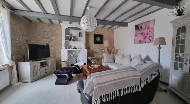Коттедж с 2 комнатами Gites de charme avec piscine - proche Amboise et Châteaux de la Loire