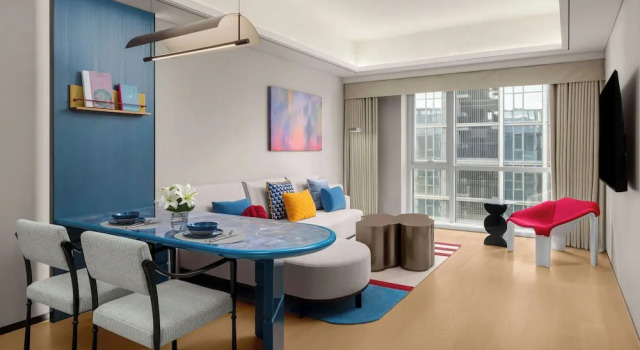 Artik Suzhou, Apartments By Marriott Bonvoy, Buchen Sie Ferienwohnung Suzhou (Jiangsu) China, in der Nähe von North Tongjing Road Station