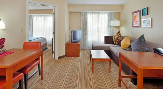 Двухместный люкс c 1 комнатой Residence Inn Houston Sugar Land/Stafford