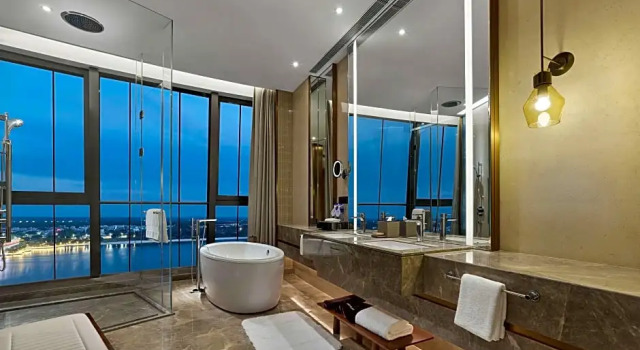 Номер Executive с видом на залив Hilton Hainan Ocean Flower Island