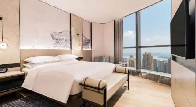 Номер Deluxe Wuhan Marriott Hotel Wuchang