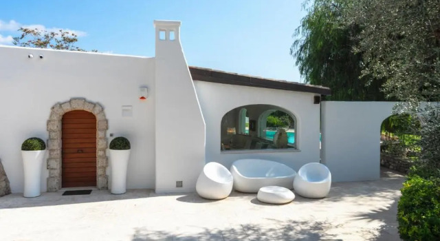 VIlla Etesia Salento - Pescoluse, Book Villa Villaer i Salve, Villa
