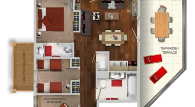 Апартаменты Chalet Montana Planton