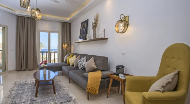 Апартаменты Premium OSKENA Azzurra Sahl Hasheesh Hurghada