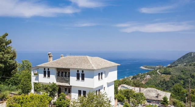 Villa Zina Studio 2, Rezerwuj Willa Hotele w Pelion z parkingiem, Parking