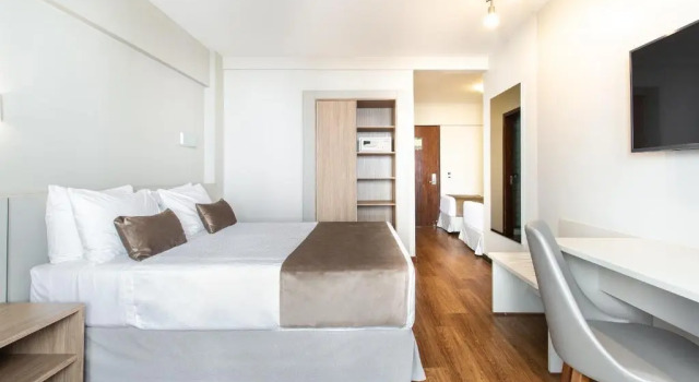 Четырёхместный номер Superior Jandaia Turismo Hotel