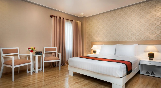 Saga Hotel, Забронировать Отель Отели Хошимина 3 звезды, рядом с Торговый центр Tax, 3*