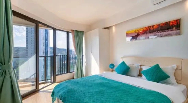 Двухместный люкс c 1 комнатой с видом на сад Huizhou Xiao Jin Wan Hai Ge the Resort Apartments
