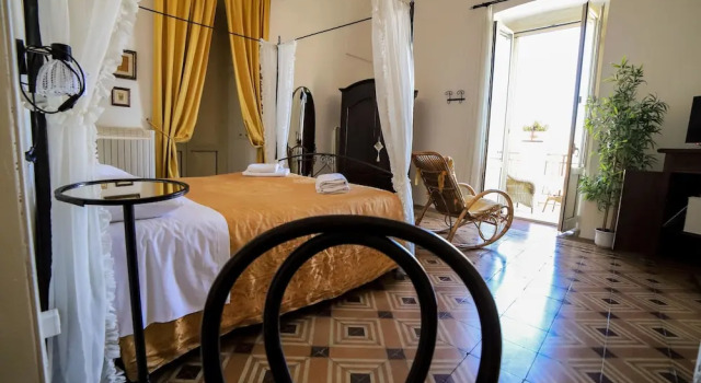 Confort dublă cameră cu balcon și cu vedere la mare Palazzo Barba