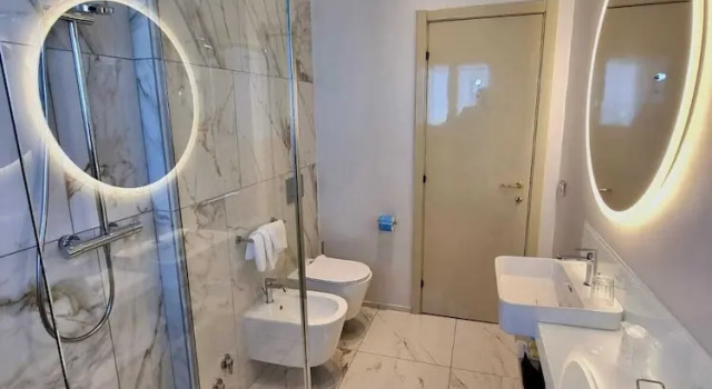 Трёхместный номер Standard с балконом Grand Hotel Passetto