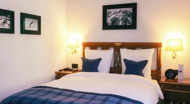 Classic Village Side Single room Kulm Hotel St. Moritz