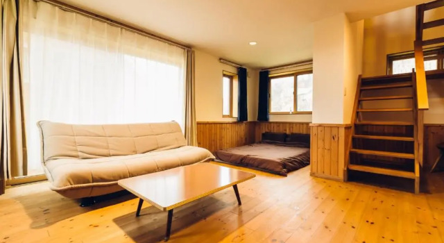 Toyako private log house, Boek Hotel Hotels in Toyako met parkeren, Parkeren