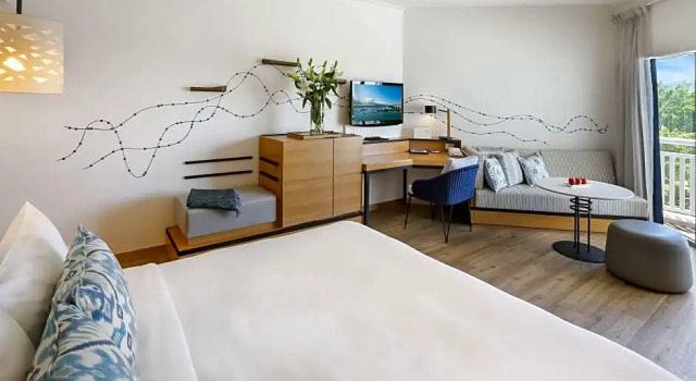 Двухместный номер Deluxe с видом на море Shangri-La The Marina, Cairns
