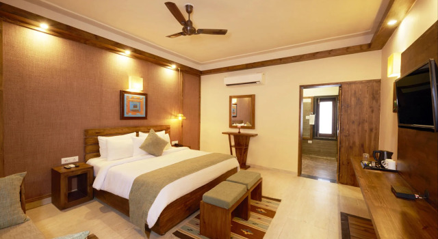 Aacorn Hideaway Resort & Spa, Varaa Lomakeskus Lomahotellit kohteessa Ramnagar, Lomakeskus