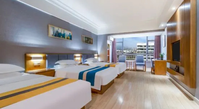 Трёхместный номер Standard с красивым видом из окна Qingdao Haiyue Home Resort Hotel