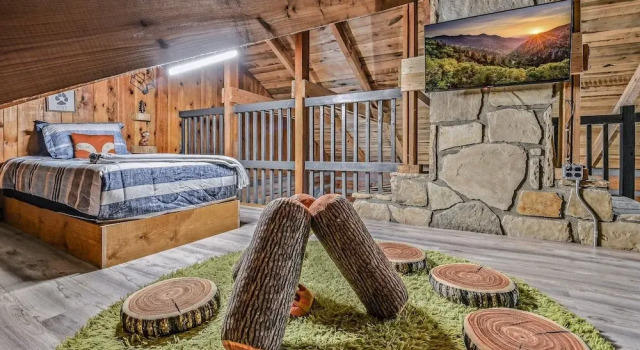 Номер Standard Hidden Acres Lodge 3 Bedroom Cabin