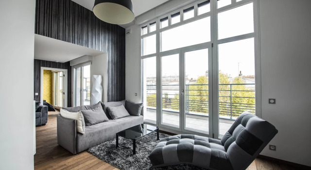 Апартаменты c 1 комнатой с балконом Les Appartements Paris Clichy
