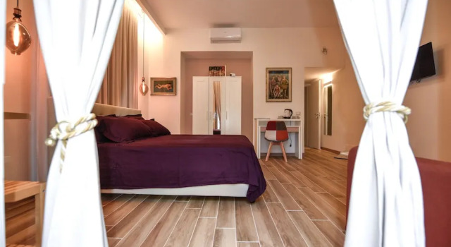 Двухместный номер Deluxe с балконом и с видом на город B&B CasaZeni