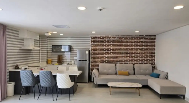 Номер Standard с 2 комнатами с балконом Ganghwado Mare Seawater Poolvilla