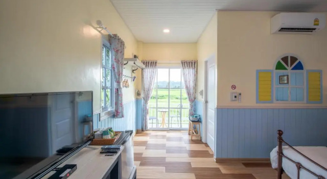 Двухместный номер Standard с балконом Baan Kang Hun Pua Cottage