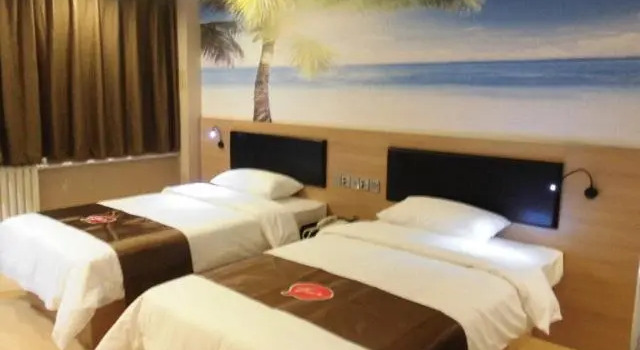 Двухместный номер Standard Thank Inn Plus Hotel Shandong Jining Zhoucheng Yishan South Road